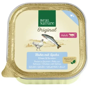 REAL NATURE Gelée Huhn und Lachs 100 g Saisonangebot